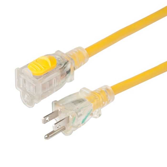 Кабель для электроники MARINCO 15A 14/3 Locking Lighted Extension Cord