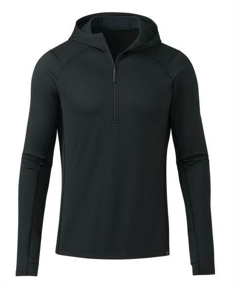 Рыболовная рубашка KUIU Vital S3 Zip-T Hoodie | Black