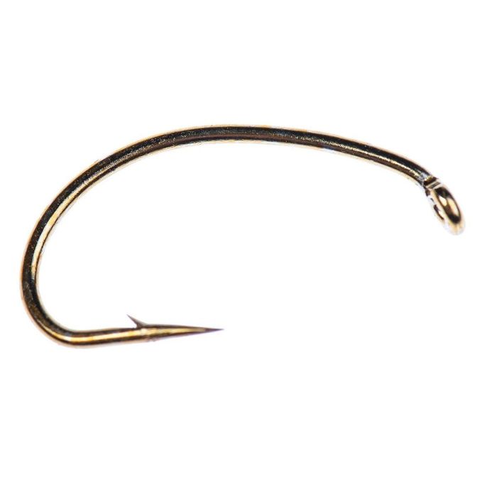Крючки Hareline Core C1130 Curved Nymph & Scud Hook - Fine Wire