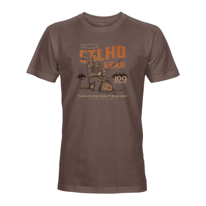 Рыболовная рубашка STLHD GEAR STLHD Men’s Whiskey River T-Shirt