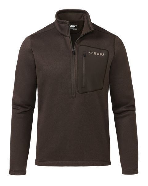 Рыболовная рубашка KUIU Base Camp Pullover Sweater | Deep Woods