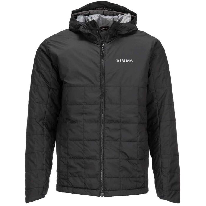 Куртка Simms Men's Fall Run Insulated Fishing Hoodie - Black - XL