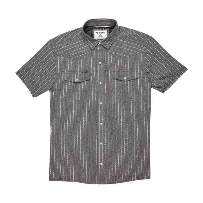 Рыболовная рубашка Poncho - The Hondo Starry Charcoal Haze - Western Shirt