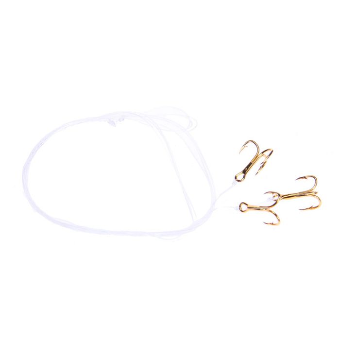 Крючки Eagle Claw Snelled Treble Hook