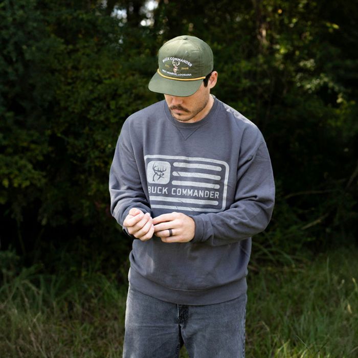 Рыболовная рубашка Buck Commander Flag Sweatshirt