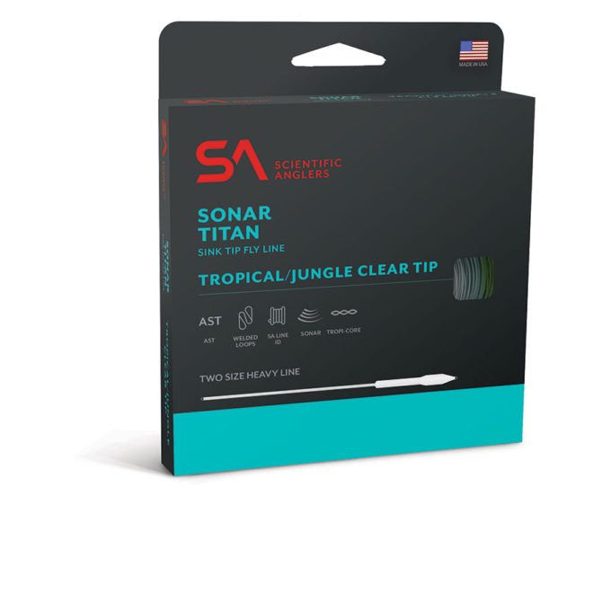 Нахлыстовый шнур Scientific Anglers SONAR Titan Tropical/Jungle Clear Tip Fly Line