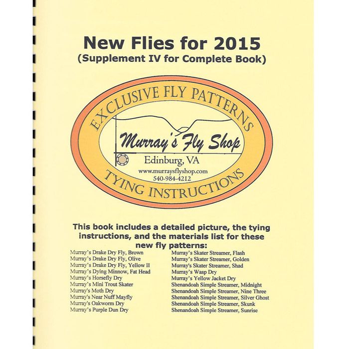 Мушки Exclusive Fly Patterns New Flies for 2015 - Printed Copy