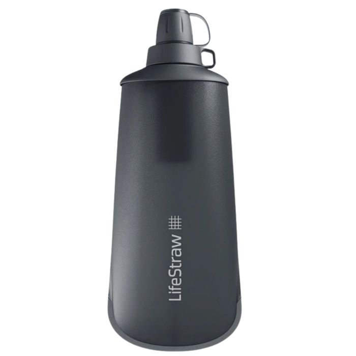 Кулер, термос или бутылка Peak Series Collapsible Squeeze 1L Bottle with Filter by LifeStr