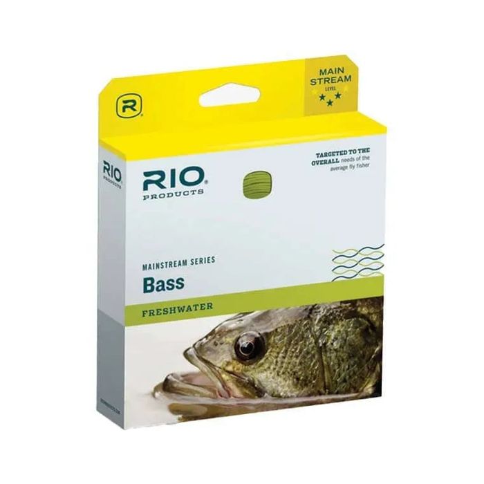 Нахлыстовый шнур Rio Mainstream Bass Fly Line Yellow