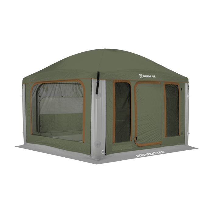 Палатка для зимней рыбалки ClamAYR Boondocker Inflatable Shelter, All-Year Round - Green