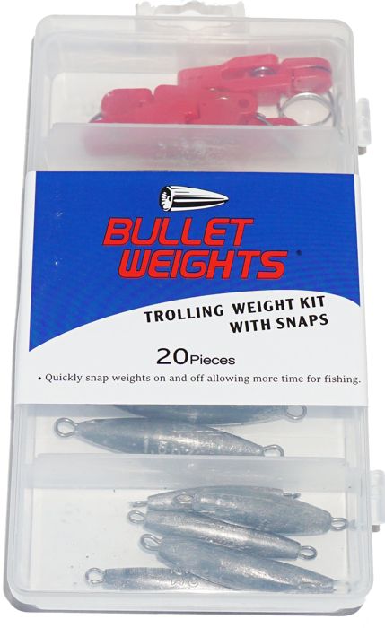 Грузила Bullet Weights Trolling Weight & Snap Kit