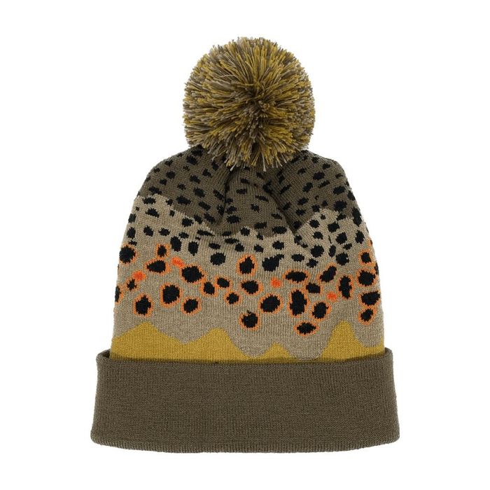 Головной убор Rep Your Water RepYourWater Brown Trout Skin Knit Hat