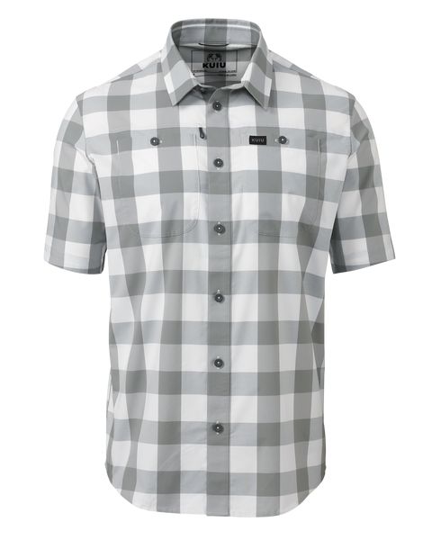 Рыболовная рубашка KUIU Borrego SS Shirt | Battleship Plaid