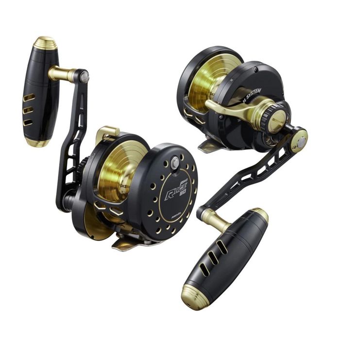 Морская мультипликаторная катушка Maxel Rage Pro Lever Drag Conventional Reels