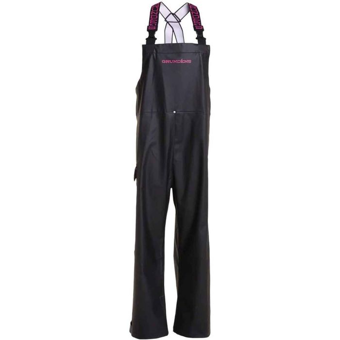 Непромокаемая одежда Grundens Women's Neptune Waterproof Fishing Bib - Black - S