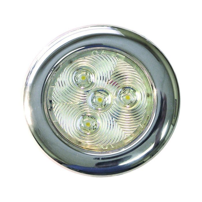 Фонарь T-H Marine Stainless LED Puck Light, 3" Dia., 4 Warm White LEDs