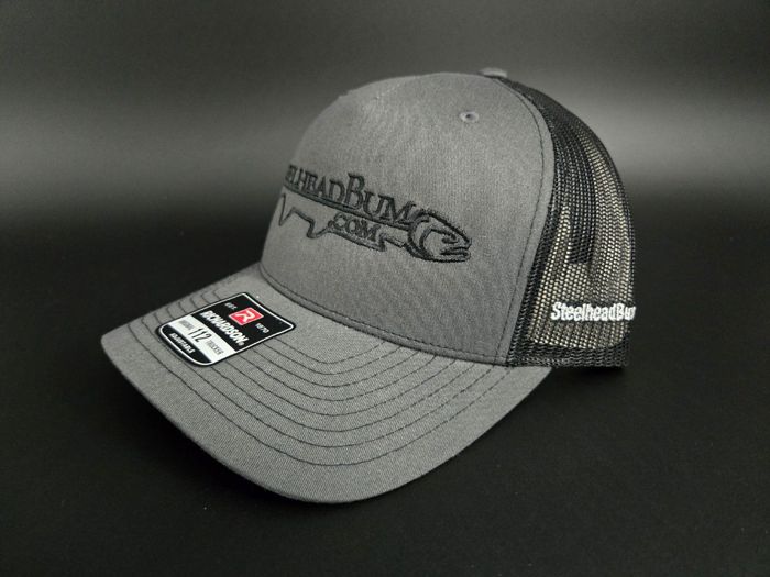 Головной убор SteelheadBum.com SHB - Richardson 112 Trucker - Charcoal / Black
