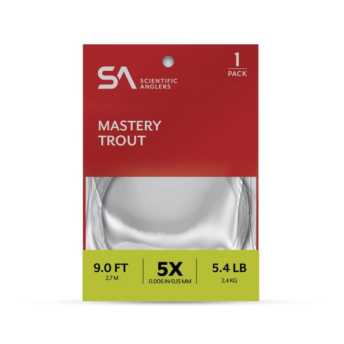 Поводковый материал Scientific Anglers Mastery Trout Leader 1 Pack