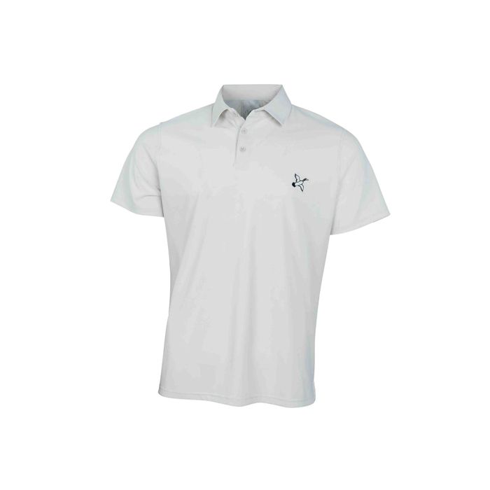 Рыболовная рубашка Short Par 4 The Marksman Polo - Stone Gray