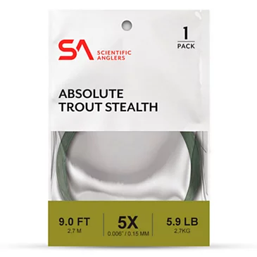 Поводковый материал Scientific Anglers Absolute Trout Stealth Leader