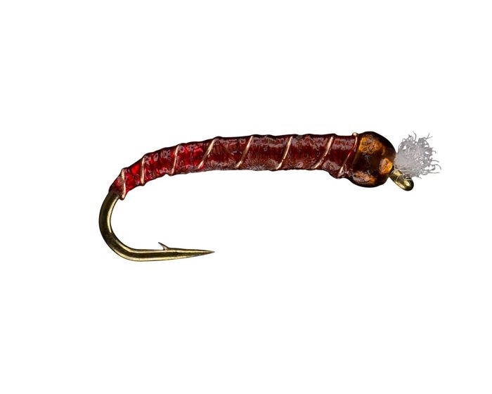 Материал для вязания мушек RIO's Red Assassin - Copper Bead - Brown/Copper - #14