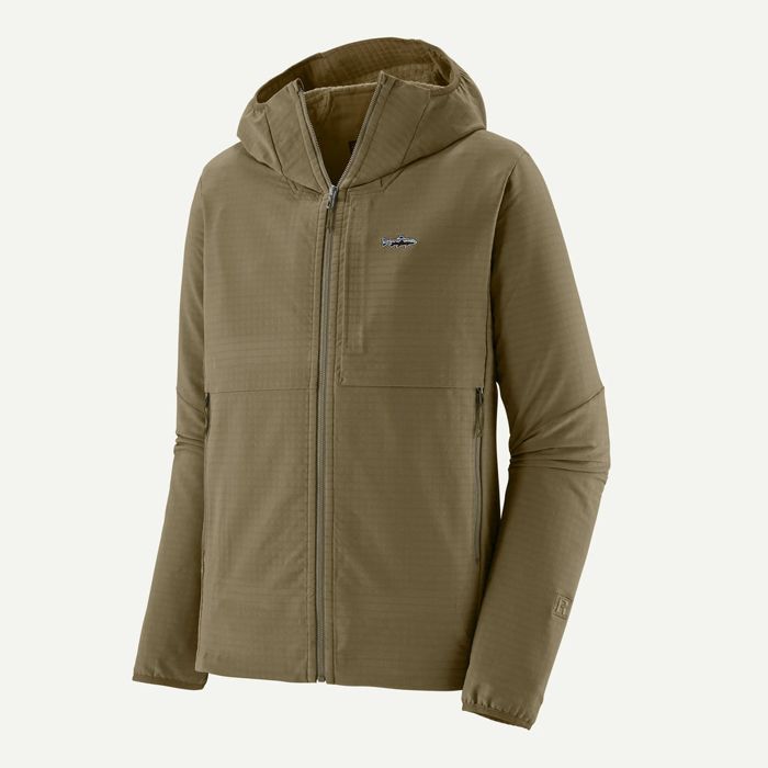 Рыболовная рубашка Patagonia Men's R1 TechFace Fitz Roy Trout Hoody