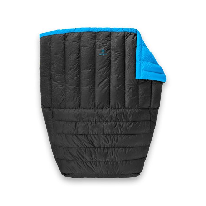 Фонарь Light Quilt Double by Zenbivy - 25°F Down / One Size / Black/Blue