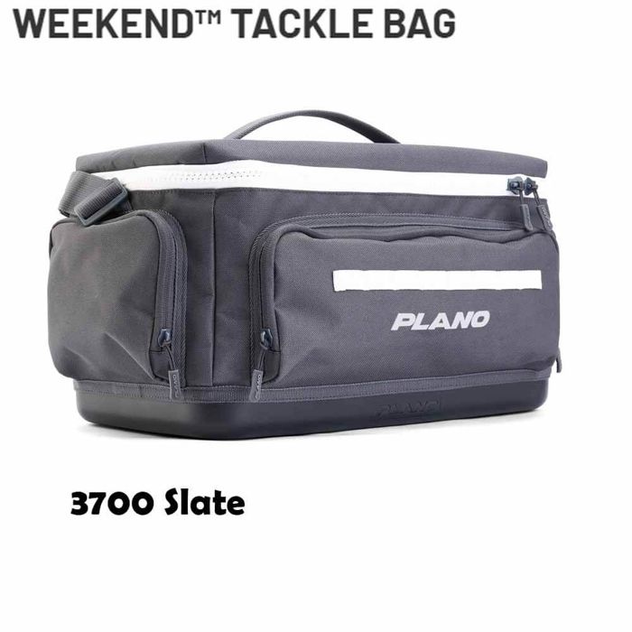 Рыболовная сумка Plano 3700 Weekend Tackle Bag - CHARCOAL