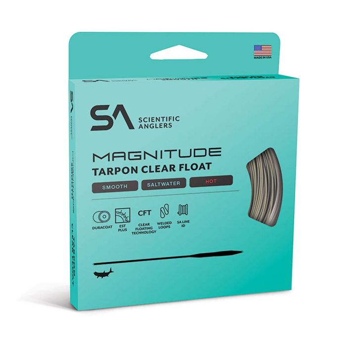 Нахлыстовый шнур Scientific Anglers Magnitude Smooth Tarpon - 12' Clear Tip Floating Fly L