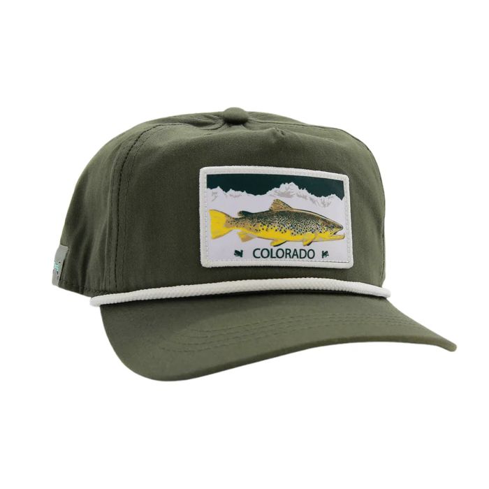 Головной убор Rep Your Water RepYourWater Colorado Wild Brown 5 Panel Hat