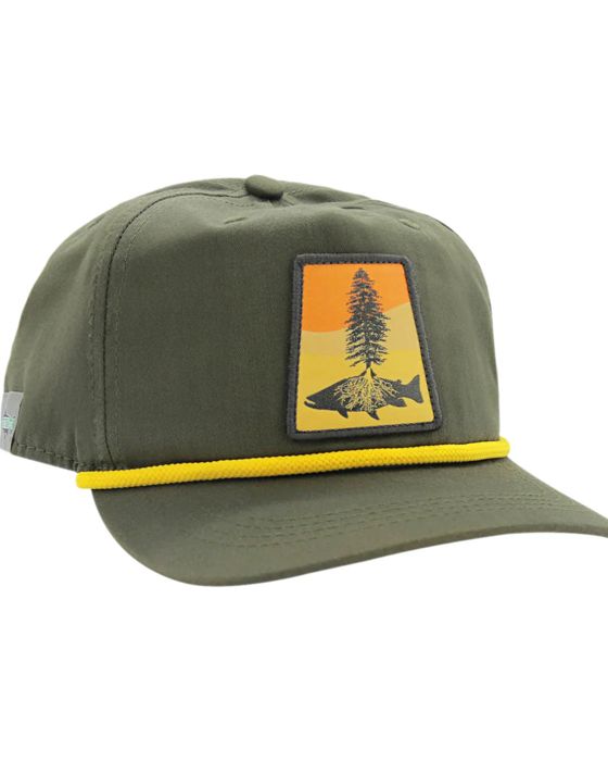 Головной убор Rep Your Water Fly Fishing Roots 5 Panel Hat