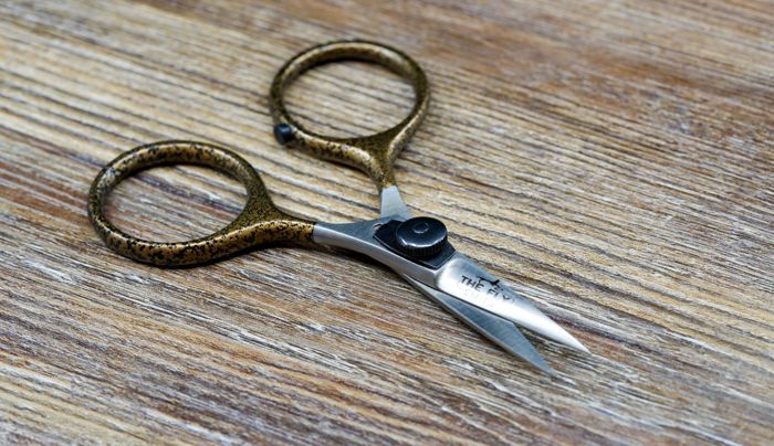 Плоскогубцы рыболова The Fly Smith Tungsten Razor Scissors PITTED - Antique