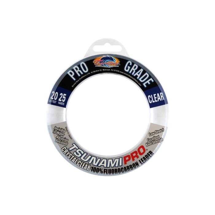 Флюорокарбоновая леска Tsunami Performance Pro Grade Fluorocarbon Fishing Line