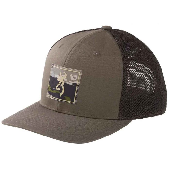 Головной убор Browning Cypress Ovix Adjustable Hat - Major Brown - One Size Fits Most