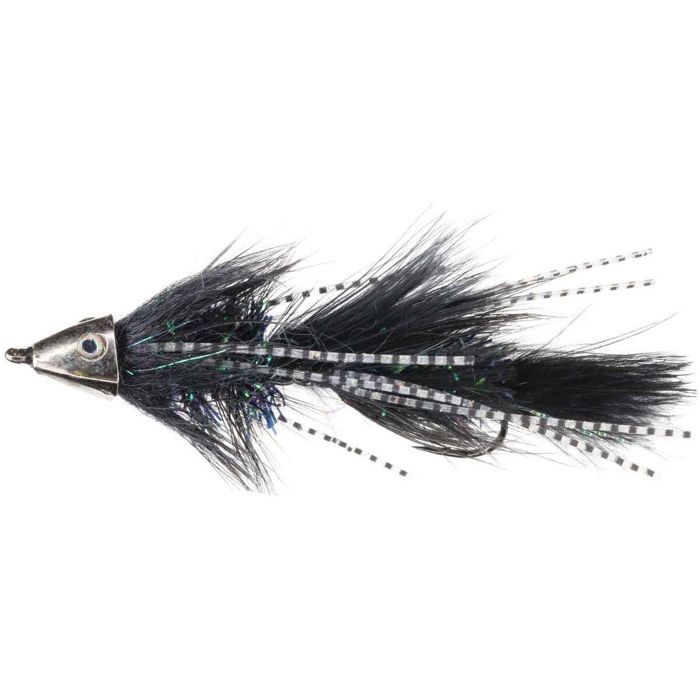 Мушки RoundRocks Sculpinator Streamer Fly - Black, Size 6
