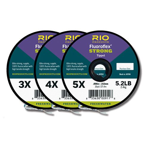 Поводковый материал Rio Fluoroflex Strong Tippet--3 Pack