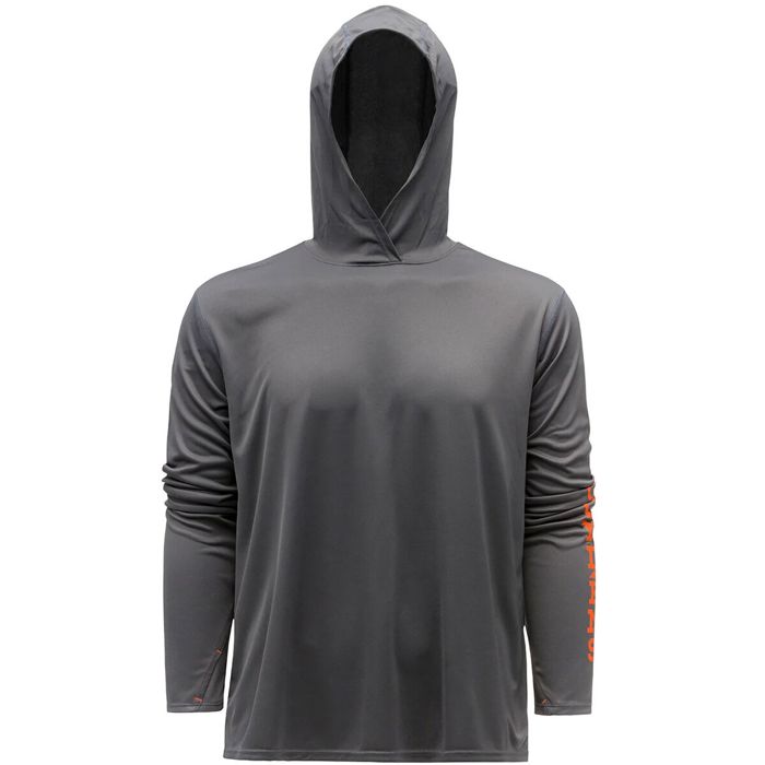 Рыболовная рубашка Grundens Men's Tough Sun Hooded Long Sleeve Fishing Shirt