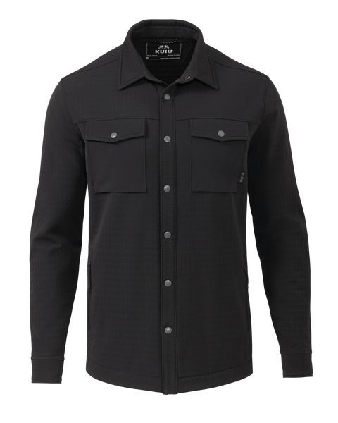 Непромокаемая одежда KUIU Blockfield Fleece Shirt Jacket | Black