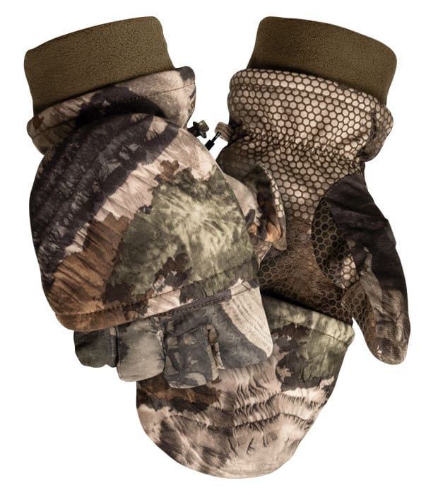 Перчатки ScentLok Fleece Pop-Top Glove