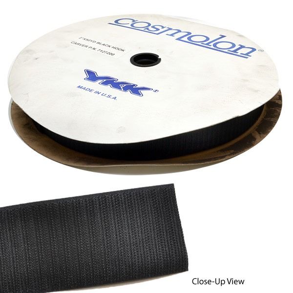 Лента-липучка YKK Boat Hook Tape CSM160-HK | Carver Yachts 7127200 Black 2 Inch