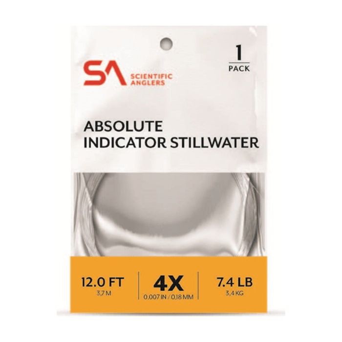 Поводковый материал Scientific Anglers Indicator/Stillwater Leader - 12'
