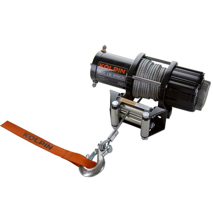Лебёдка для квадроцикла Kolpin Winch Kit - 2500lb - Steel Cable