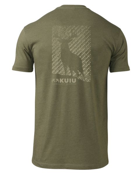 Рыболовная рубашка KUIU Whitetail T-Shirt | Military Green