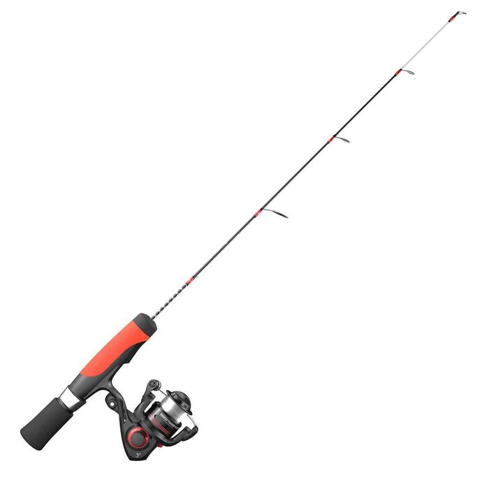 Комплект удилище + катушка Zebco Rhino Tough Ice Fishing Rod and Reel Combo - 28in, Medium