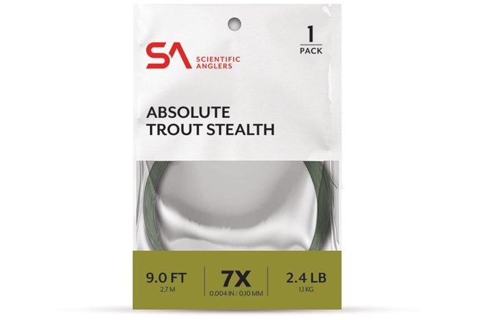 Поводковый материал Scientific Anglers Absolute Trout Stealth Leader