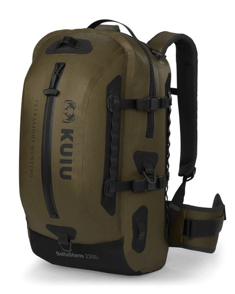 Рыболовная сумка KUIU DeltaStorm 2200 Submersible Backpack | Coyote Brown