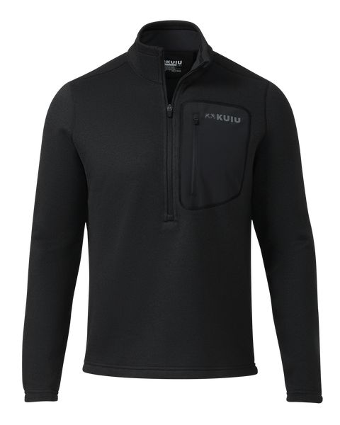 Рыболовная рубашка KUIU Base Camp Pullover Sweater | Black