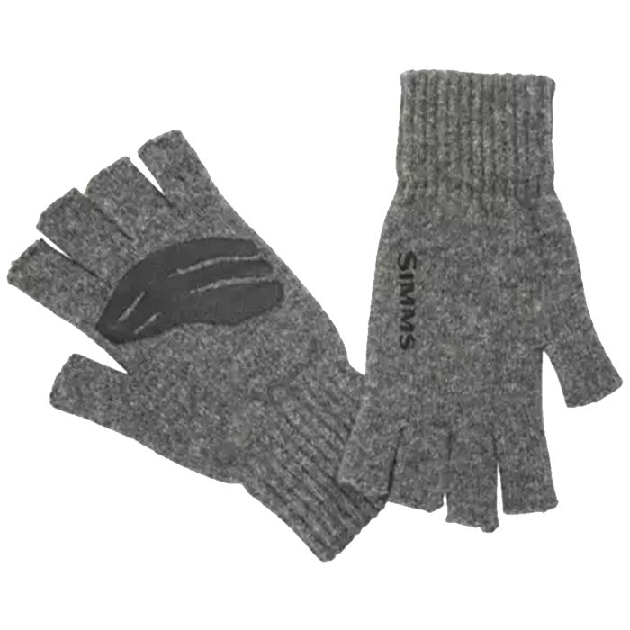 Перчатки Simms Wool Half Finger Glove - S/M