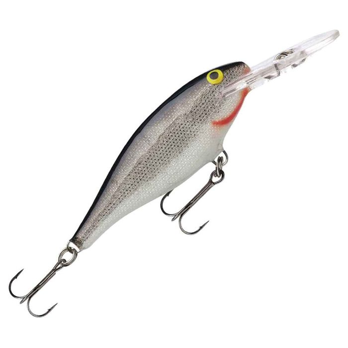 Воблер Rapala Shad Rap SR07, цвет Silver