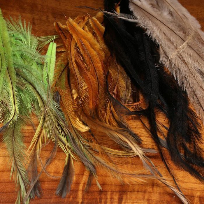 Материал для вязания мушек J. Stockard Fly Fishing Emu Feathers